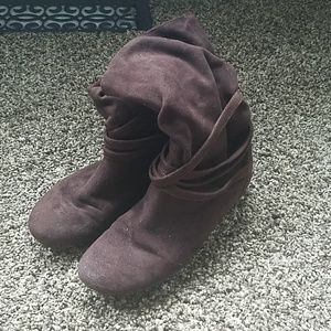 Suede Boots